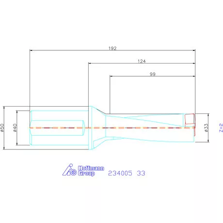 Garant Garant Power Drill váltólapkás telibefúró kombinált szár 33 mm