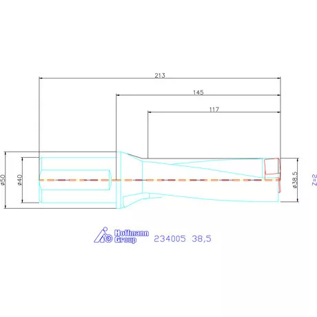 Garant Garant Power Drill váltólapkás telibefúró kombinált szár 38,5 mm