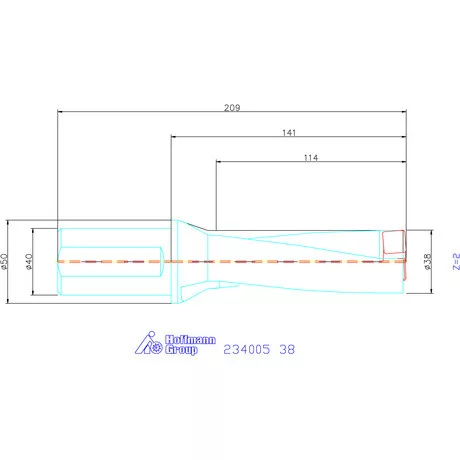 Garant Garant Power Drill váltólapkás telibefúró kombinált szár 38 mm