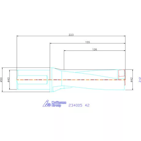 Garant Garant Power Drill váltólapkás telibefúró kombinált szár 42 mm