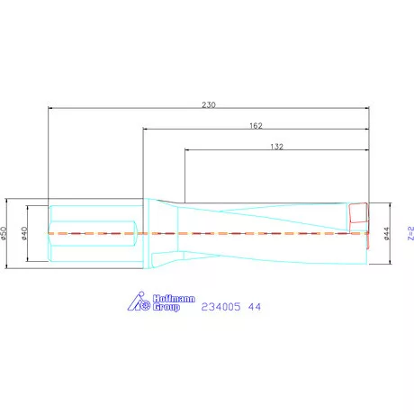 Garant Garant Power Drill váltólapkás telibefúró kombinált szár 44 mm