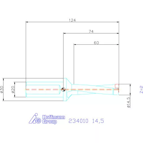 Garant Garant Power Drill váltólapkás telibefúró kombinált szár 14,5 mm