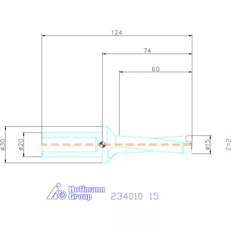Garant Garant Power Drill váltólapkás telibefúró kombinált szár 15 mm