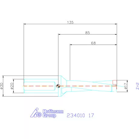 Garant Garant Power Drill váltólapkás telibefúró kombinált szár 17 mm