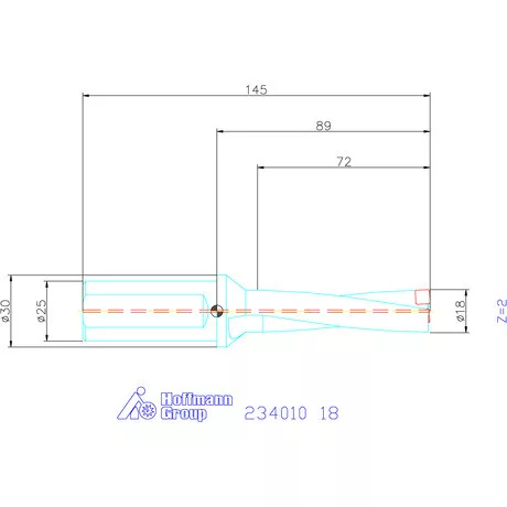 Garant Garant Power Drill váltólapkás telibefúró kombinált szár 18 mm