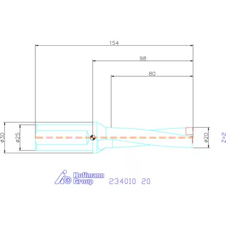 Garant Garant Power Drill váltólapkás telibefúró kombinált szár 20 mm