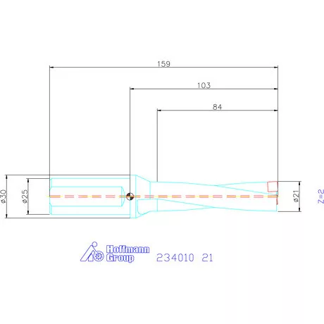 Garant Garant Power Drill váltólapkás telibefúró kombinált szár 21 mm