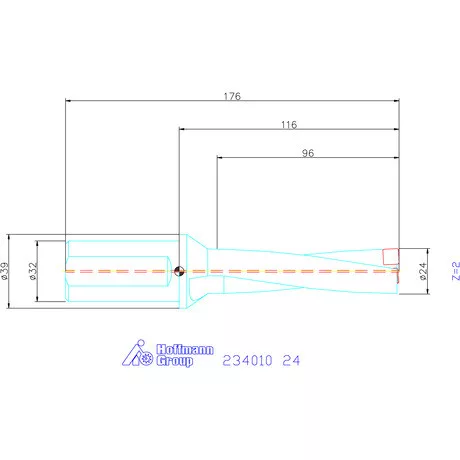 Garant Garant Power Drill váltólapkás telibefúró kombinált szár 24 mm