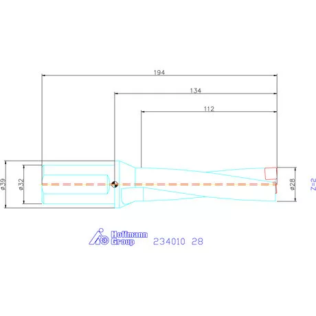 Garant Garant Power Drill váltólapkás telibefúró kombinált szár 28 mm