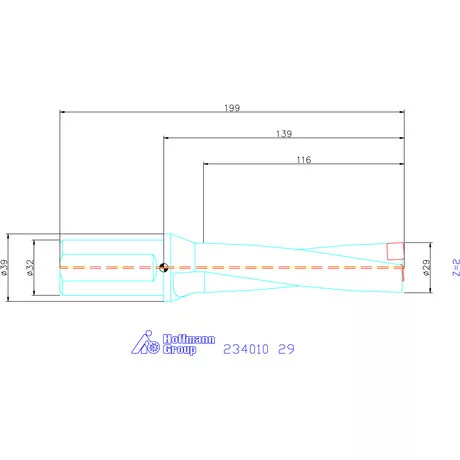 Garant Garant Power Drill váltólapkás telibefúró kombinált szár 29 mm