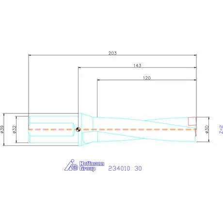 Garant Garant Power Drill váltólapkás telibefúró kombinált szár 30 mm