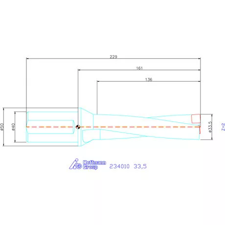 Garant Garant Power Drill váltólapkás telibefúró kombinált szár 33,5 mm