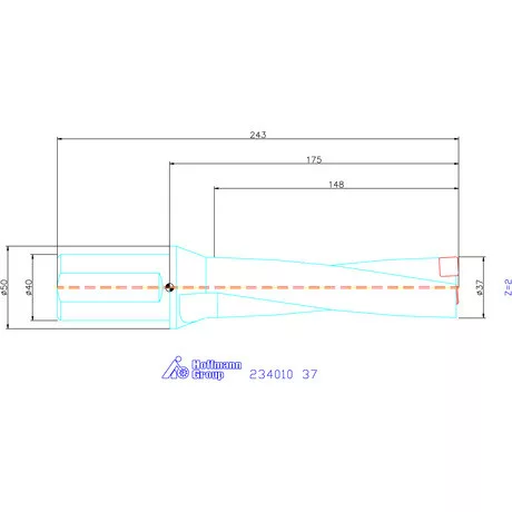 Garant Garant Power Drill váltólapkás telibefúró kombinált szár 37 mm