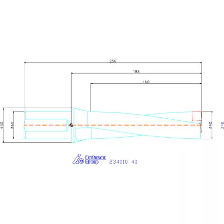 Garant Garant Power Drill váltólapkás telibefúró kombinált szár 40 mm