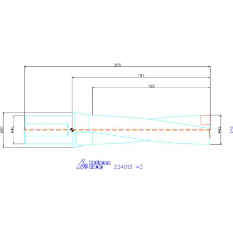 Garant Garant Power Drill váltólapkás telibefúró kombinált szár 42 mm