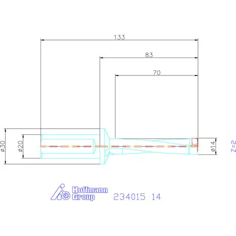 Garant Garant Power Drill váltólapkás telibefúró kombinált szár 14 mm