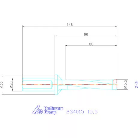 Garant Garant Power Drill váltólapkás telibefúró kombinált szár 15,5 mm