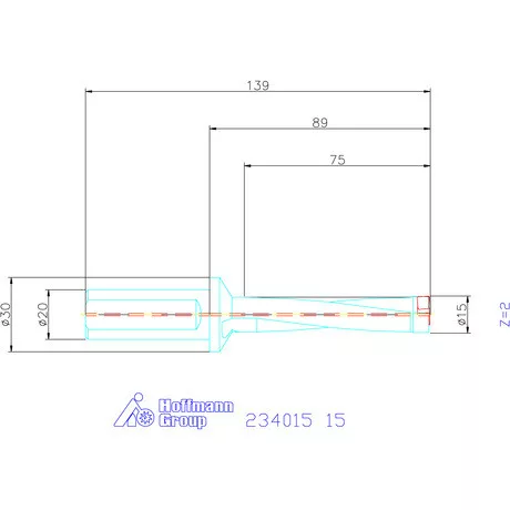 Garant Garant Power Drill váltólapkás telibefúró kombinált szár 15 mm