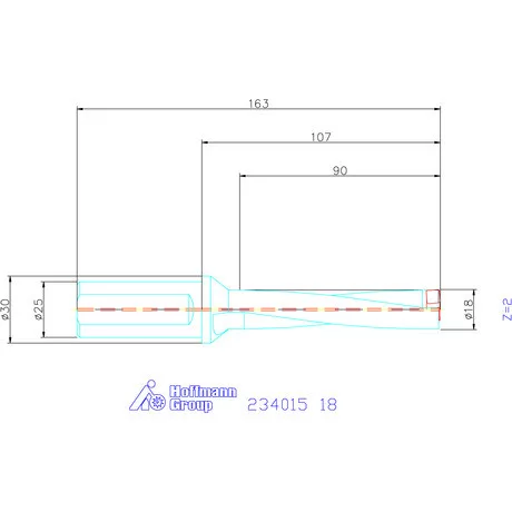 Garant Garant Power Drill váltólapkás telibefúró kombinált szár 18 mm