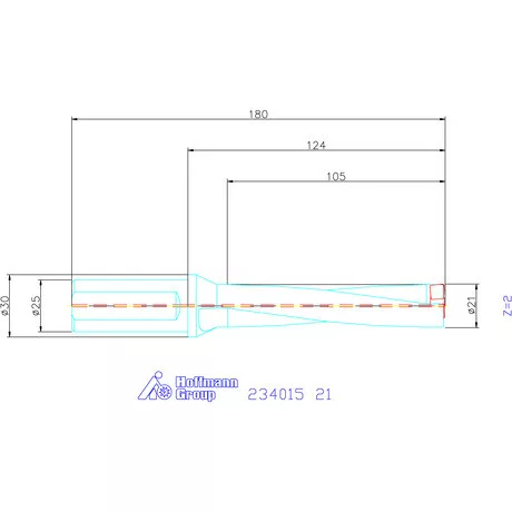 Garant Garant Power Drill váltólapkás telibefúró kombinált szár 21 mm