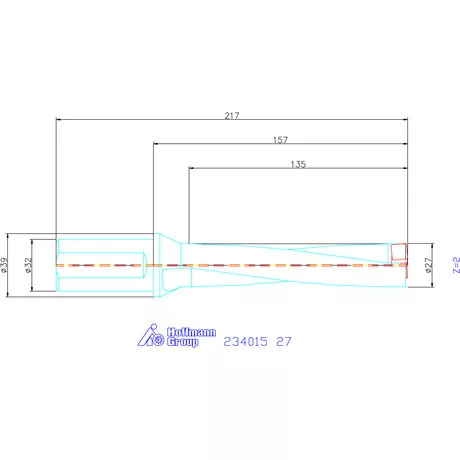 Garant Garant Power Drill váltólapkás telibefúró kombinált szár 27 mm