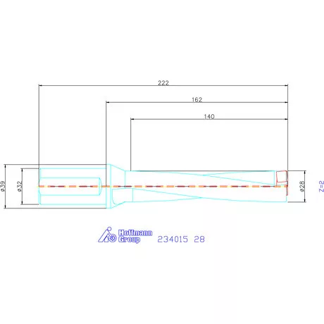 Garant Garant Power Drill váltólapkás telibefúró kombinált szár 28 mm