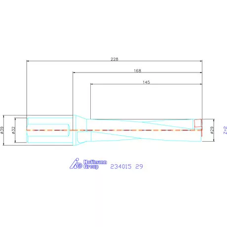 Garant Garant Power Drill váltólapkás telibefúró kombinált szár 29 mm