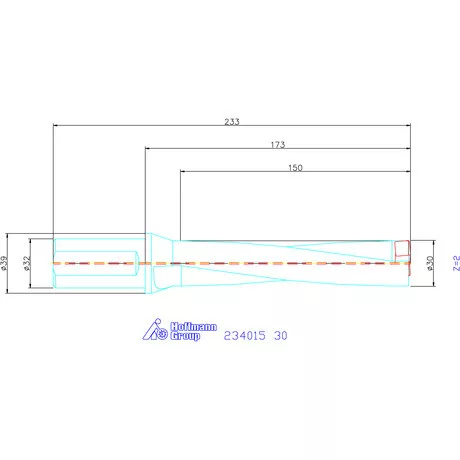 Garant Garant Power Drill váltólapkás telibefúró kombinált szár 30 mm
