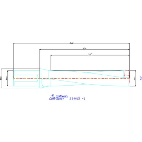 Garant Garant Power Drill váltólapkás telibefúró kombinált szár 41 mm