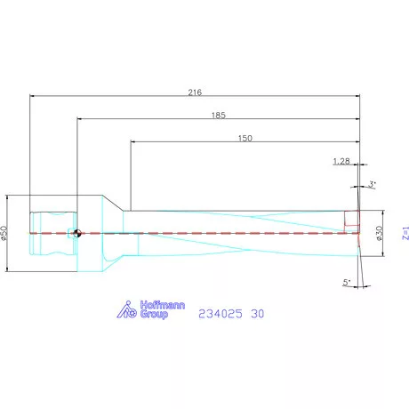 Garant Garant Power Drill váltólapkás telibefúró ABS szár 30 mm