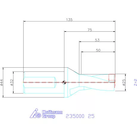 Holex Holex Pro Drill váltólapkás telibefúró kombinált szár 25 mm