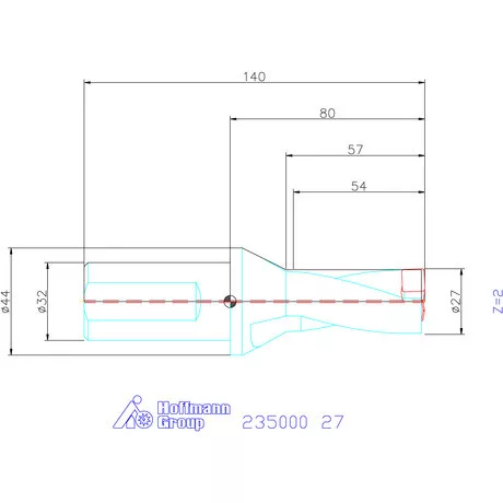 Holex Holex Pro Drill váltólapkás telibefúró kombinált szár 27 mm