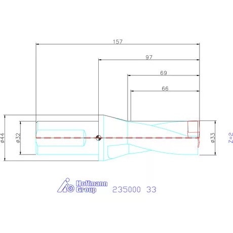 Holex Holex Pro Drill váltólapkás telibefúró kombinált szár 33 mm