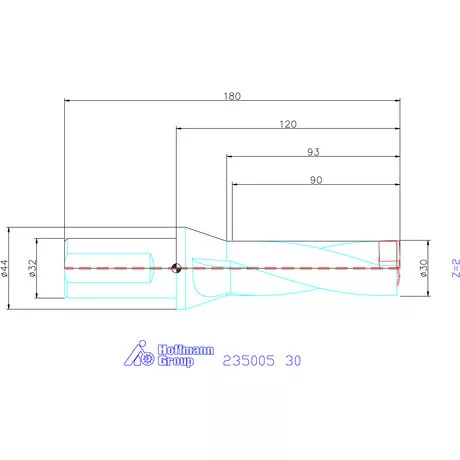 Holex Holex Pro Drill váltólapkás telibefúró kombinált szár 30 mm