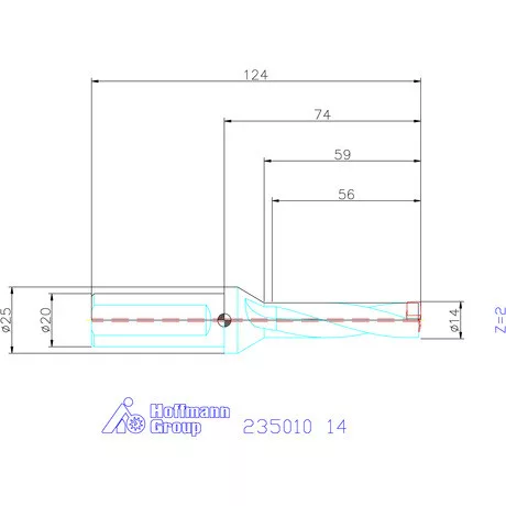 Holex Holex Pro Drill váltólapkás telibefúró kombinált szár 14 mm