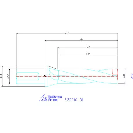 Holex Holex Pro Drill váltólapkás telibefúró kombinált szár 31 mm