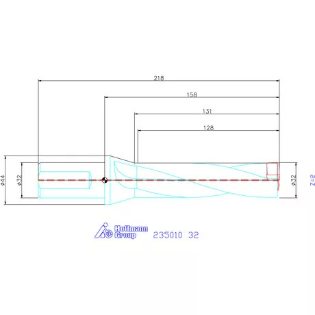 Holex Holex Pro Drill váltólapkás telibefúró kombinált szár 32 mm