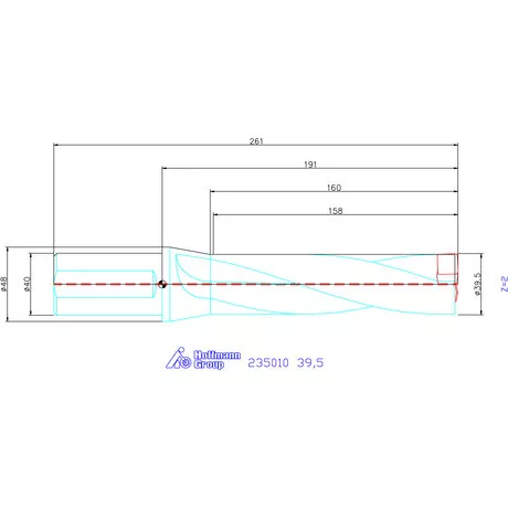 Holex Holex Pro Drill váltólapkás telibefúró kombinált szár 39,5 mm
