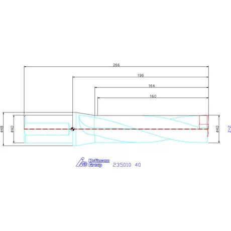 Holex Holex Pro Drill váltólapkás telibefúró kombinált szár 40 mm