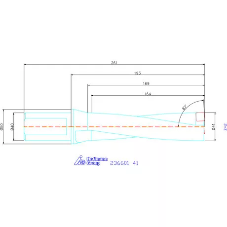Komet KUB Pentron váltólapkás telibefúró Hengeres szár 41 mm