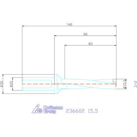 Komet KUB Pentron váltólapkás telibefúró Hengeres szár 15,5 mm