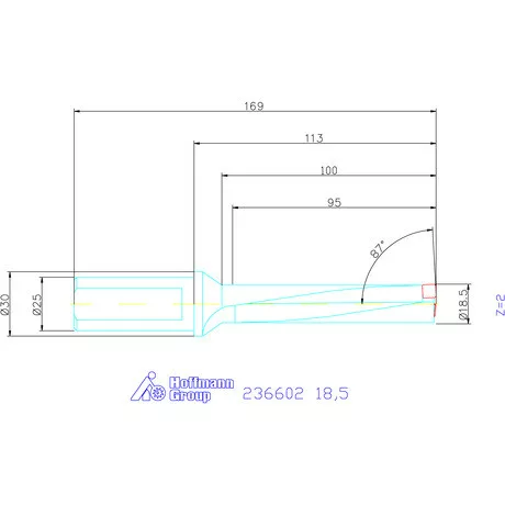 Komet KUB Pentron váltólapkás telibefúró Hengeres szár 18,5 mm