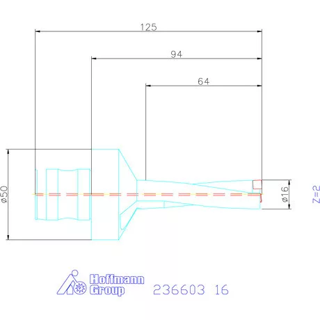 Komet KUB Pentron váltólapkás telibefúró ABS szár 16 mm