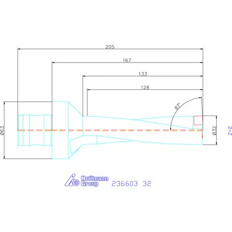 Komet KUB Pentron váltólapkás telibefúró ABS szár 32 mm