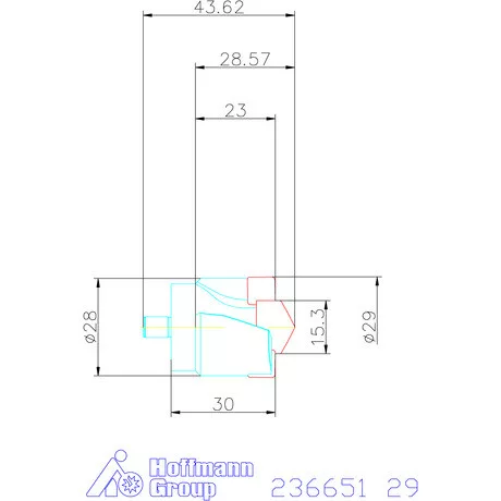Komet KUB Centron Powerline fúrókorona 29 mm