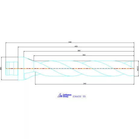 Komet alaptest 55 mm