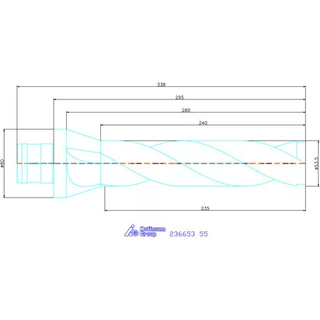 Komet alaptest 55 mm
