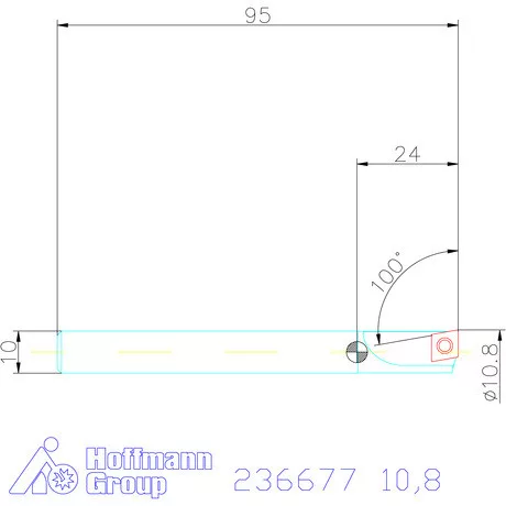 Garant Fix méretű furatesztergálók 10,8 mm