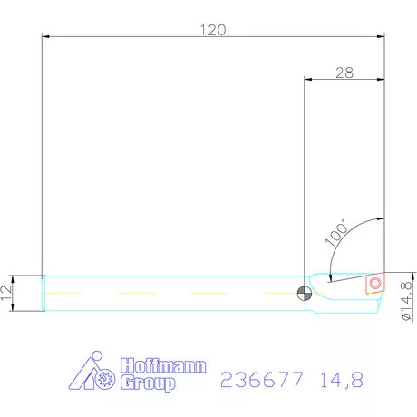 Garant Fix méretű furatesztergálók 14,8 mm