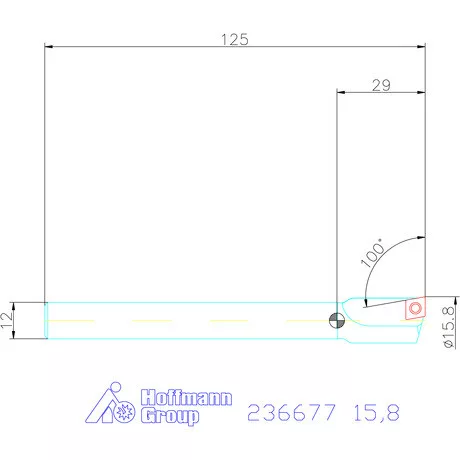 Garant Fix méretű furatesztergálók 15,8 mm